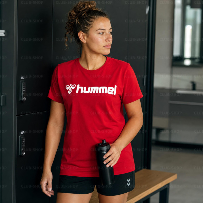 T-shirt femme hummel GO 2.0 : coton bio manches courtes