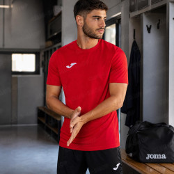 T-Shirt Joma Olympiad Foncé Manches Courtes Respirant Coton | CLUB-SHOP.fr