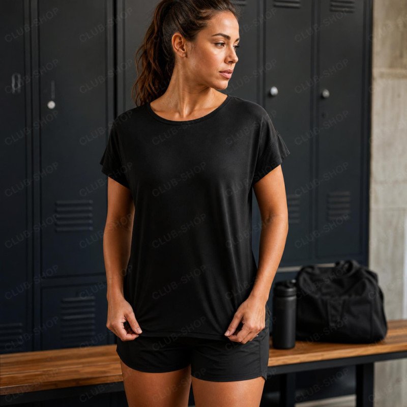 Tee-shirt fitness Scoop Neck Tombo – Confort et élégance sportive