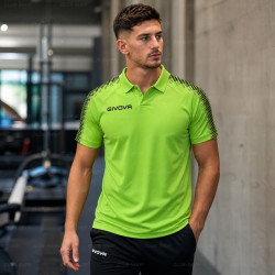 Polo Givova Club respirant micromesh | CLUB-SHOP.fr