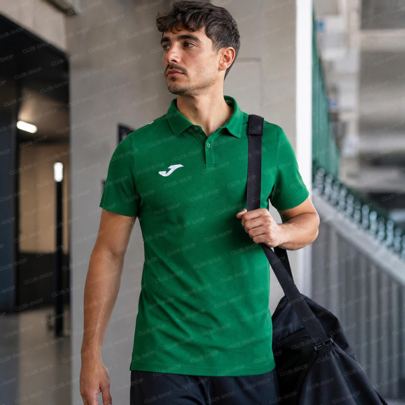 Polo Joma Olympiad Manches Courtes Respirant 100 % Coton | CLUB-SHOP.fr