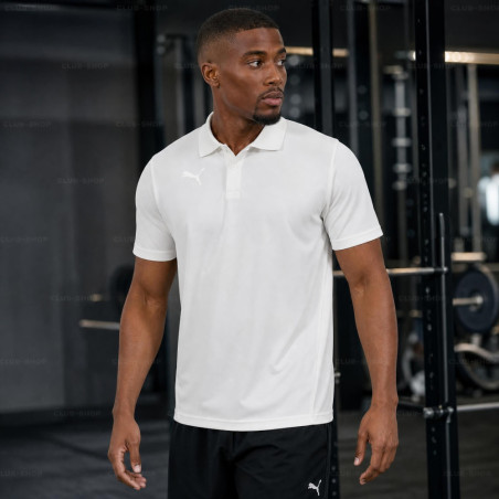 Polo PUMA teamEVOSTRIPE Coton Recyclé | CLUB-SHOP.fr