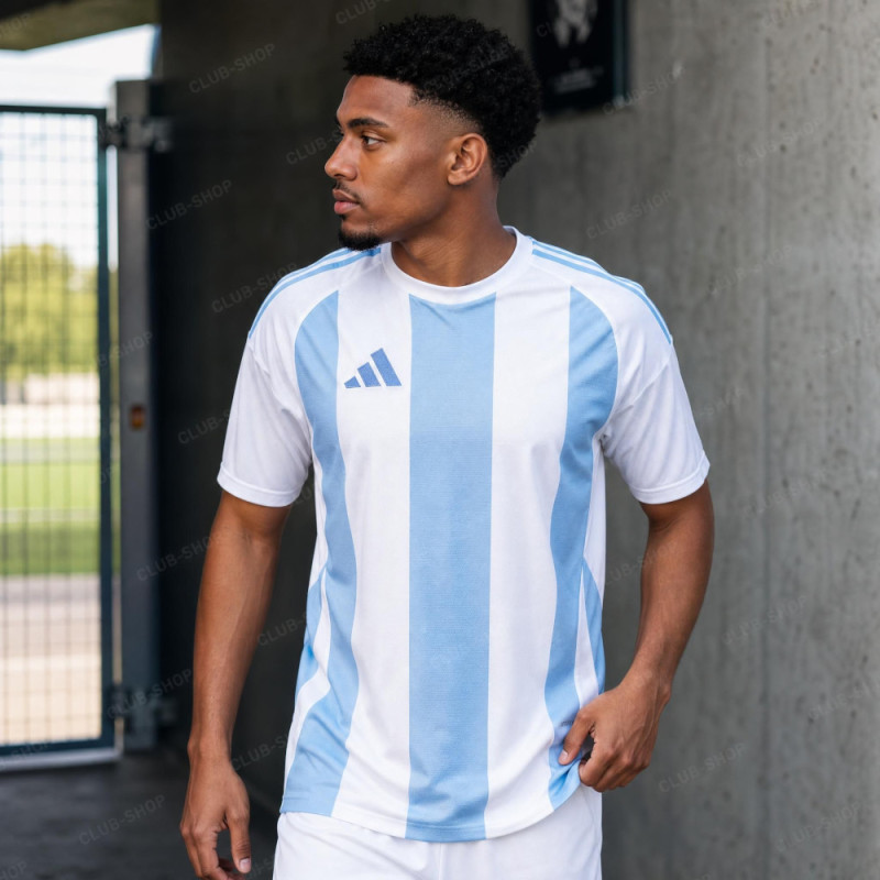 Maillot ADIDAS Striped 24 Rayé & Recyclé | CLUB-SHOP.fr