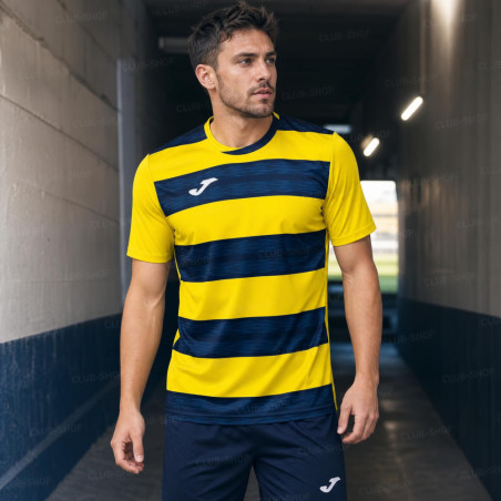 Maillot football homme JOMA EUROPA VI rayé & respirant | CLUB-SHOP.fr