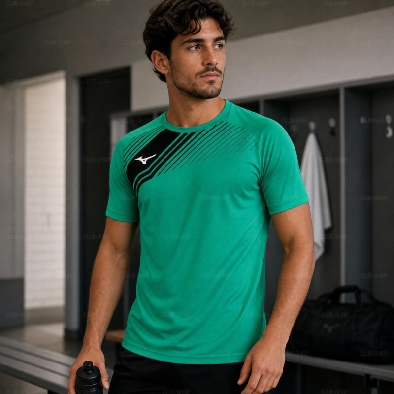 Maillot Homme Mizuno IWATA Graphique Sublimé | CLUB-SHOP.fr