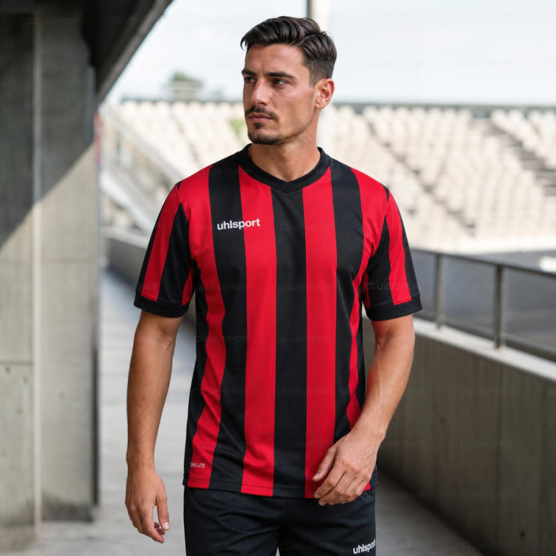 Maillot Uhlsport Retro Stripe - Style Classique et Performance | Club-Shop.fr