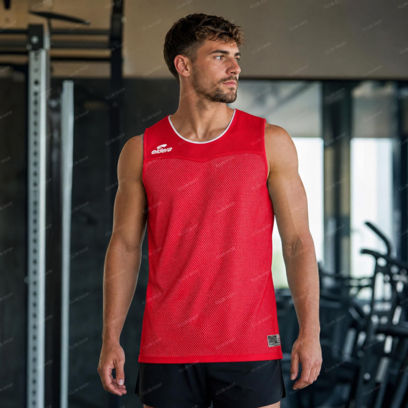 Maillot réversible basket DUNK : double face mesh pour l'entraînement