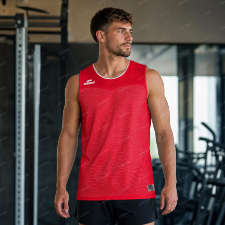 Maillot réversible basket DUNK : double face mesh pour l'entraînement