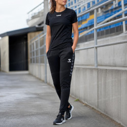 Pantalon Femme Hummel Training Coton Confort | CLUB-SHOP.fr