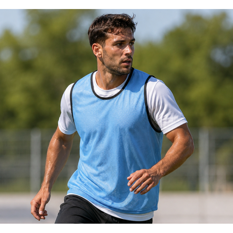 Chasuble sport ajourée légère pour clubs et écoles | CLUB-SHOP