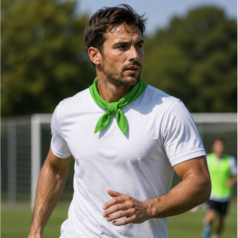 Foulard de jeu jaune – Accessoire marquage équipes | CLUB-SHOP