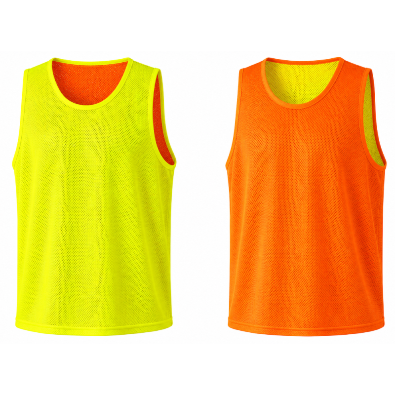 Chasuble réversible taille XXL pour entraînement | CLUB-SHOP