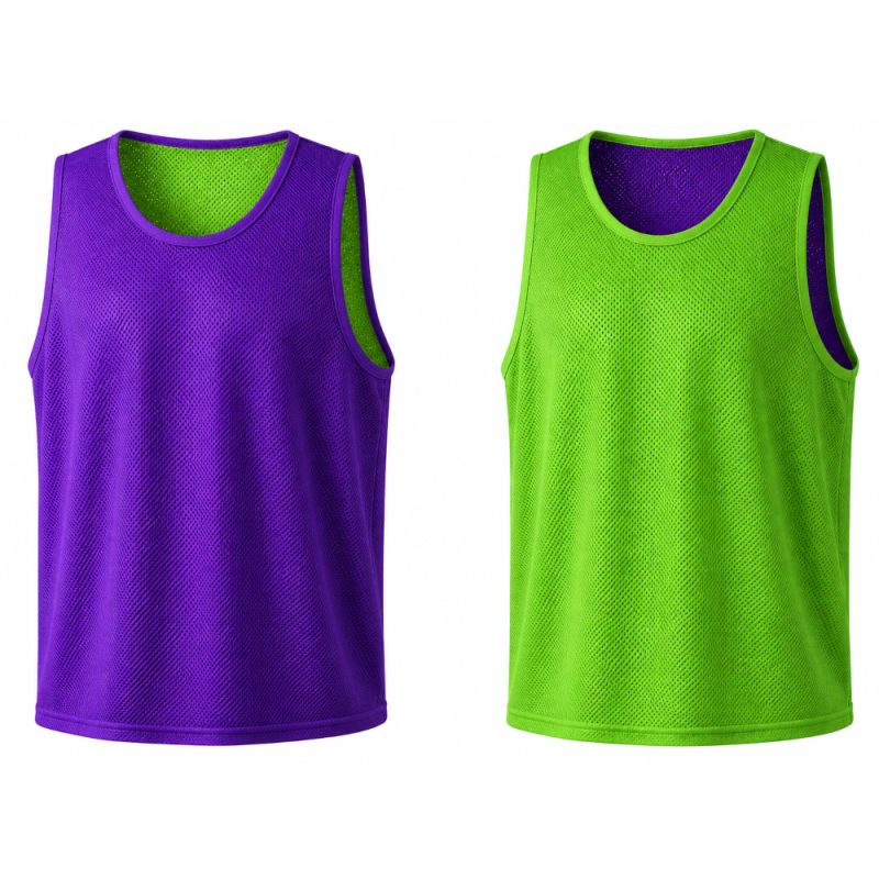 Chasuble réversible taille XXL pour entraînement | CLUB-SHOP