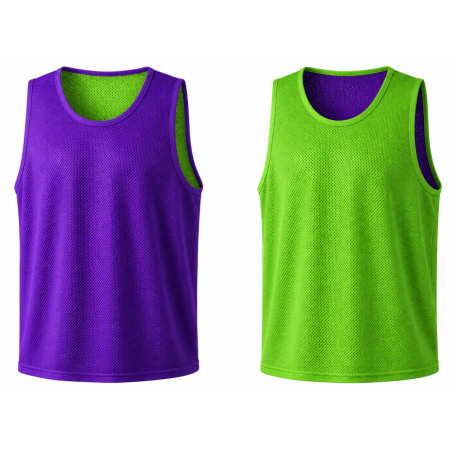 Chasuble réversible taille XXL pour entraînement | CLUB-SHOP