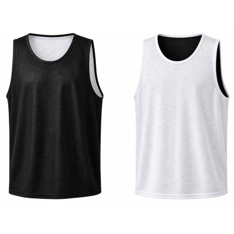 Chasuble réversible taille XXL pour entraînement | CLUB-SHOP