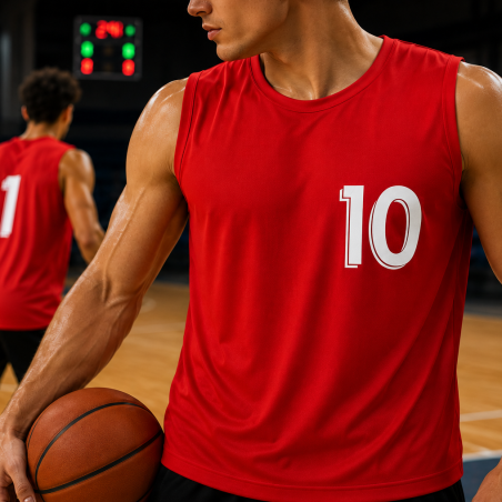Lot de Chasubles Numérotées de Sport – Repérage Joueurs | CLUB-SHOP.fr
