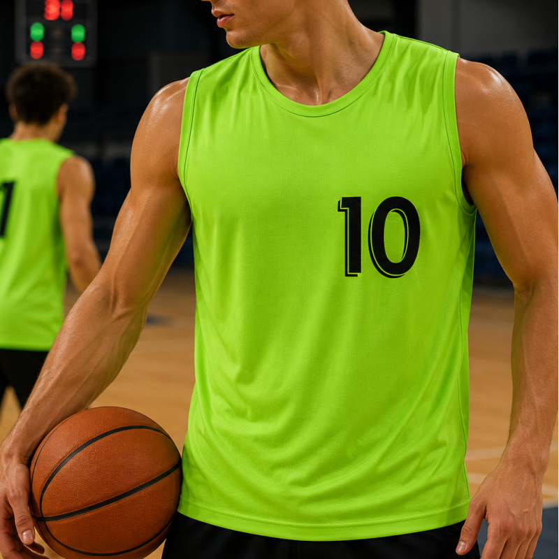 Lot de Chasubles Numérotées de Sport – Repérage Joueurs | CLUB-SHOP.fr
