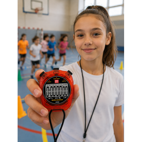 Chronomètre DT481 sport précis et étanche pour entraînement | CLUB-SHOP