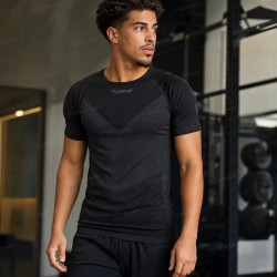 Maillot seamless Hummel FIRST compression respirant | CLUB-SHOP.fr