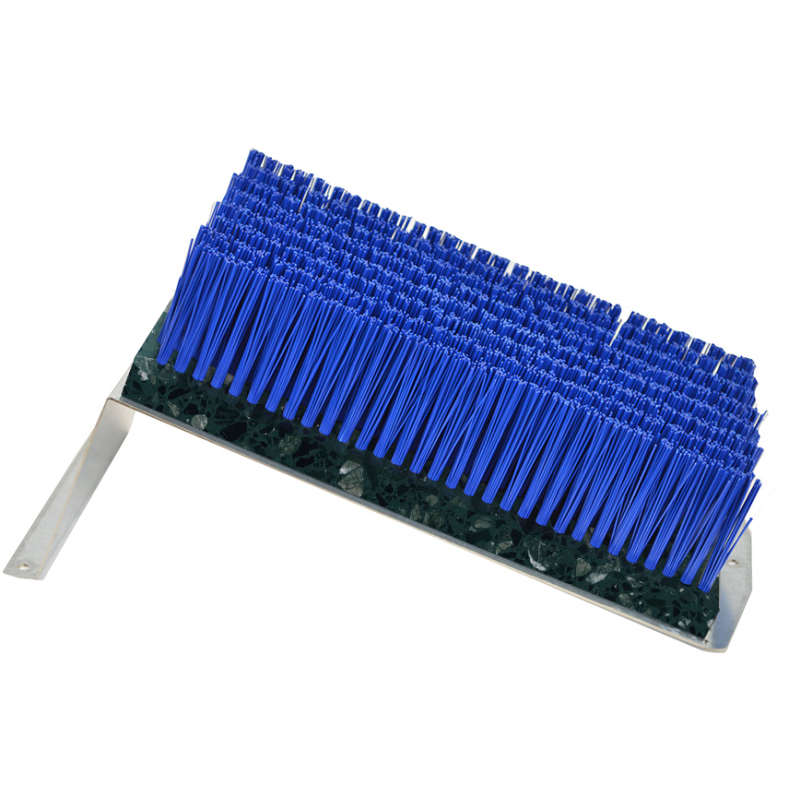 Brosse à chaussures Chauss'propre fixe en acier galvanisé