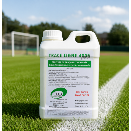 Peinture Solu'Dose terrain foot : traçage prêt à diluer | CLUB-SHOP