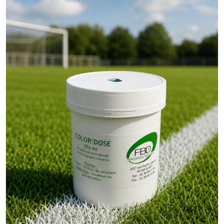 Color'Dose : peinture de traçage terrain foot & rugby à diluer | CLUB-SHOP