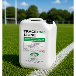 Peinture de traçage prête à l'emploi - 10 L pour terrain foot rugby
