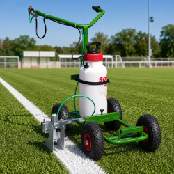 Traceuse de terrain à pulvérisation 8L pour foot et rugby | CLUB-SHOP