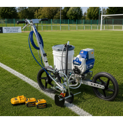 Traceuse électrique de terrain FieldLazer ES100 : pulvérisation sans air