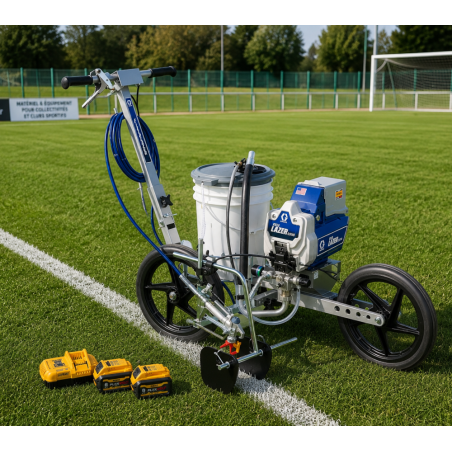 Traceuse électrique de terrain FieldLazer ES100 : pulvérisation sans air