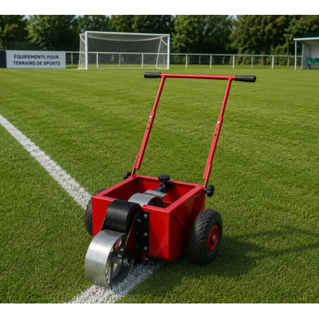 Traceuse à rouleau 12L pour terrain de foot - CLUB-SHOP