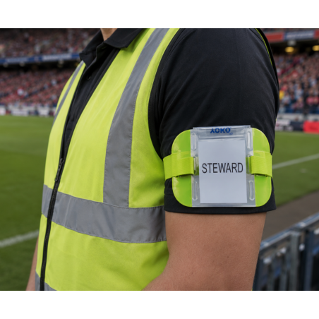 Brassard d'identité professionnel imperméable - Identification sportive