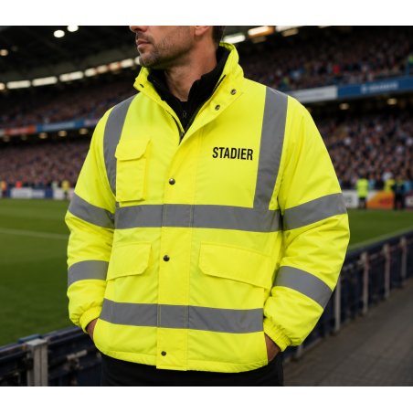 Blouson haute visibilité classe 3 pour stadier - Imperméable