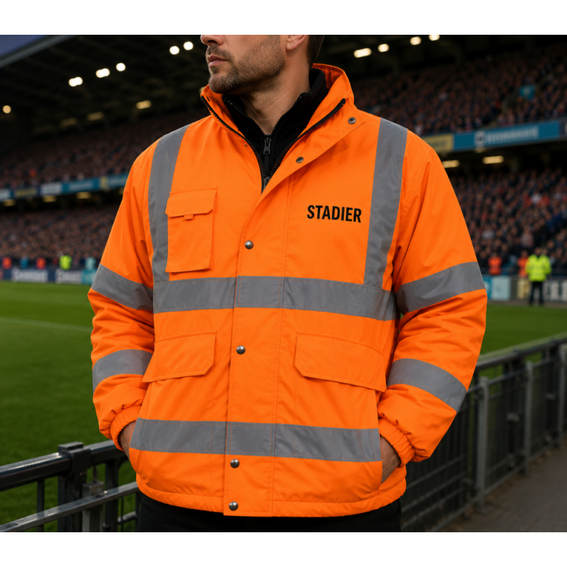 Blouson haute visibilité classe 3 pour stadier - Imperméable