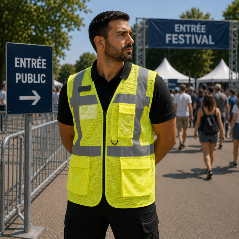 Gilet haute visibilité Stadier Top Cool - Respirant et certifié