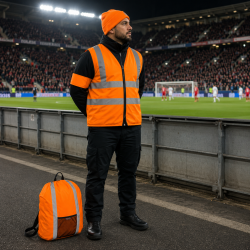 Housse imperméable et haute visibilité pour sac à dos stadier | CLUB-SHOP