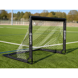 Mini but pliable 120x90 cm pour football - La paire avec housse