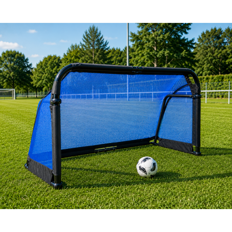 Mini but pliable en aluminium 155x95 cm pour entraînement football