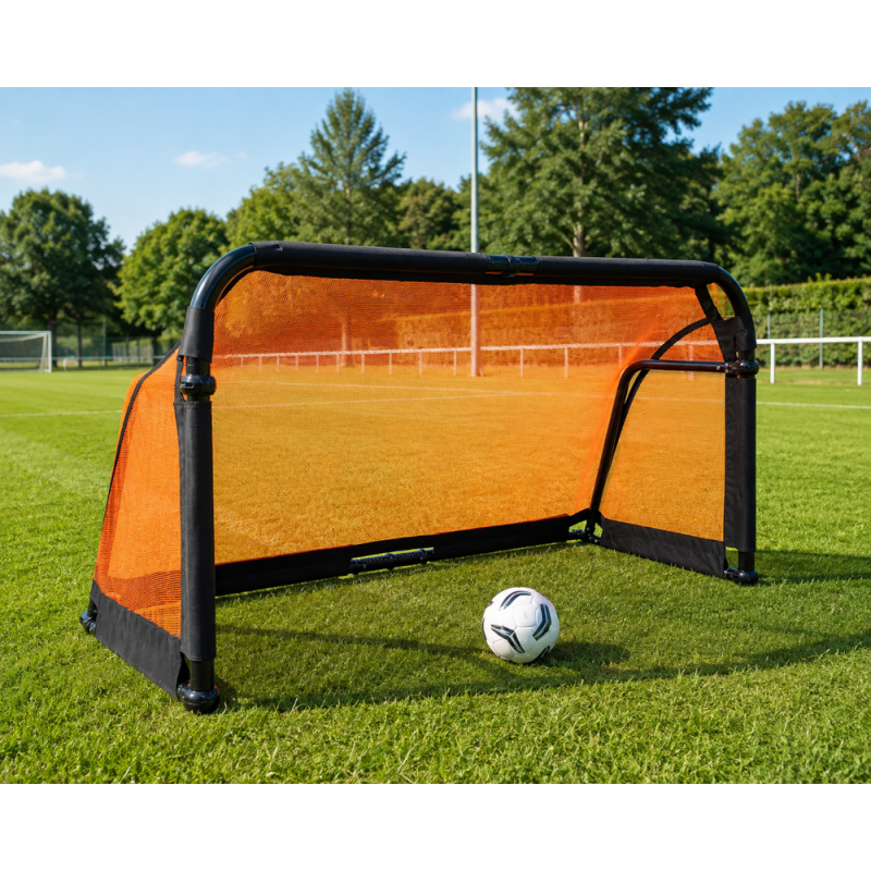 Mini but pliable en aluminium 155x95 cm pour entraînement football
