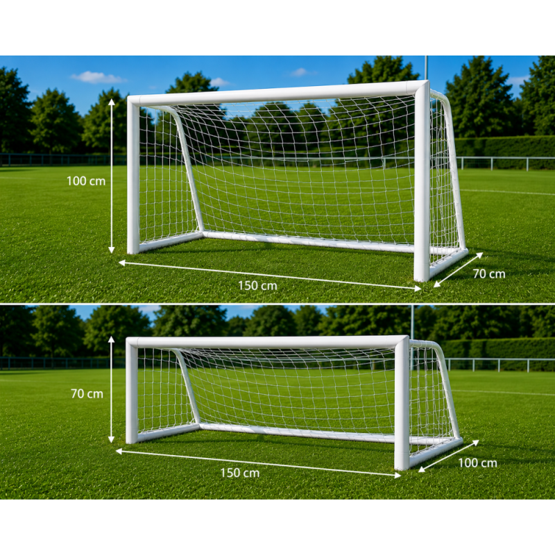 But réversible mini football 150 cm – Deux configurations
