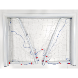 Mini but pliable aluminium auto-lesté 120x90 cm pour football 2