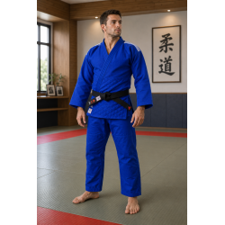 Kimono de judo Adidas Champion III bleu homologué IJF | CLUB-SHOP