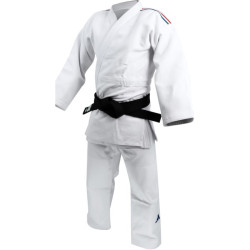 Kimono de judo Adidas Champion III bleu blanc rouge homologué IJF 2