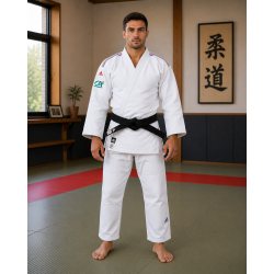 Kimono de judo Champion III Adidas homologué IJF équipe de France 2