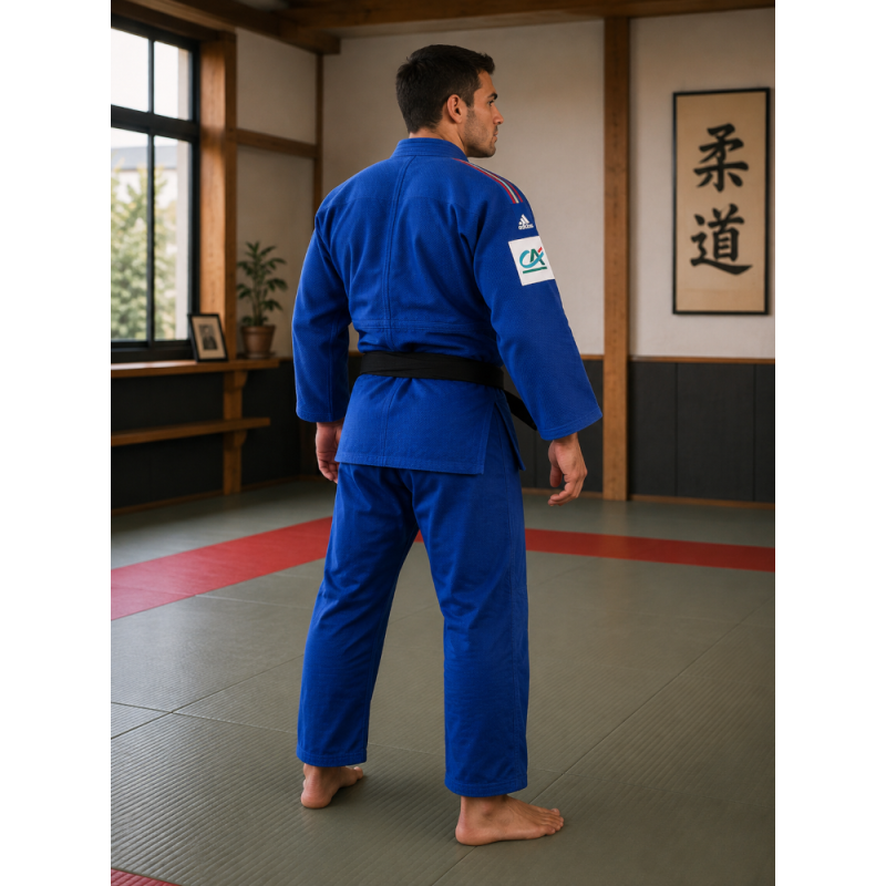 Kimono de judo Champion III Adidas homologué IJF équipe de France