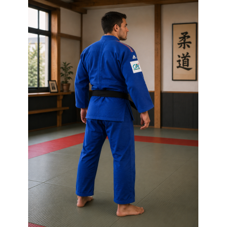 Kimono de judo Champion III Adidas homologué IJF équipe de France