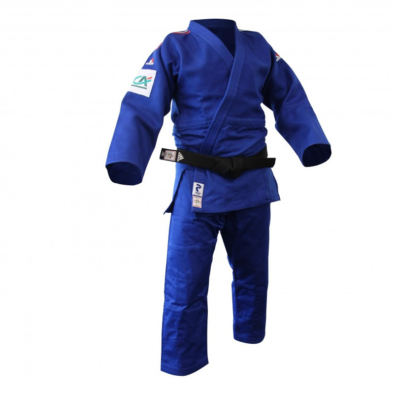 Kimono de judo Champion III Adidas homologué IJF équipe de France