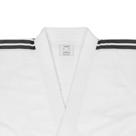 Kimono de judo Adidas J500 Training blanc pour entraînement