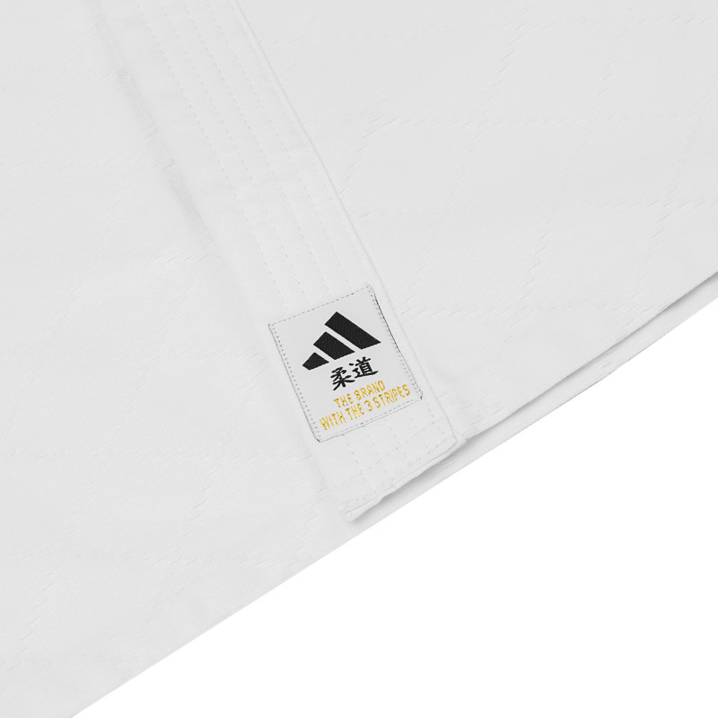 Kimono de judo Adidas J500 Training blanc pour entraînement