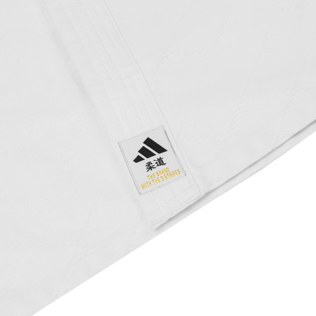 Kimono de judo Adidas J500 Training blanc pour entraînement